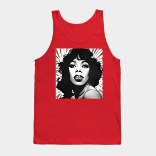 Donna Summer vintage Retro portrait Tank Top